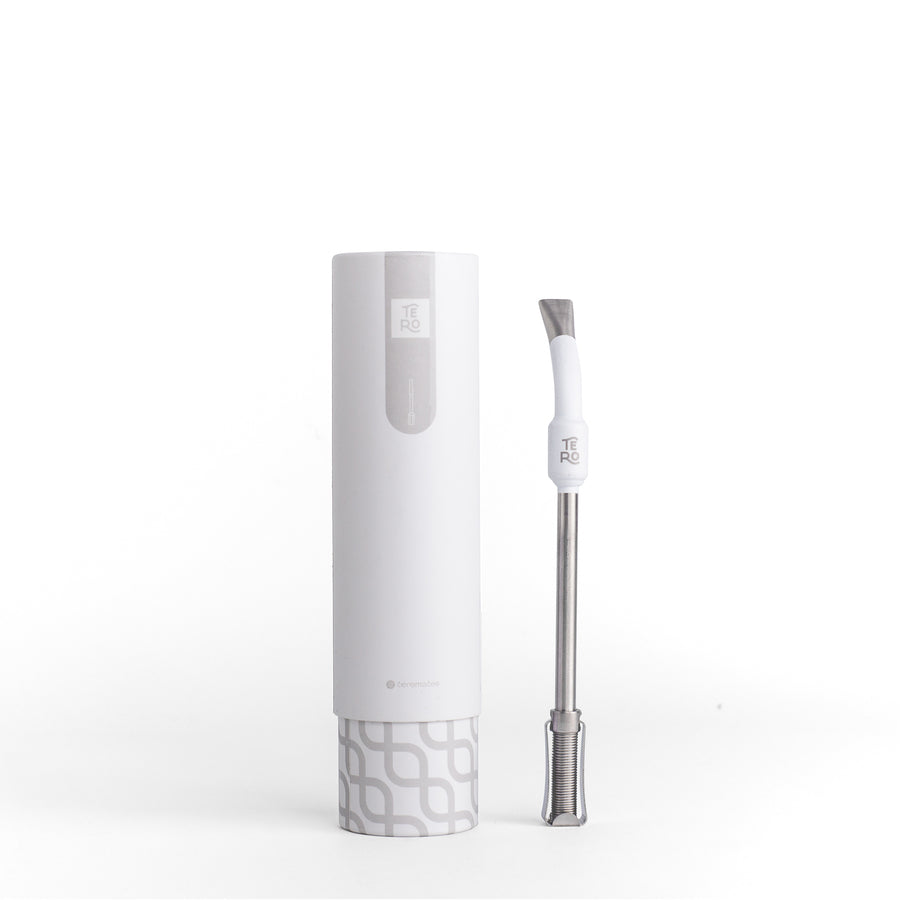 Mate Bubble + Tero Bombilla Pro (Total White)