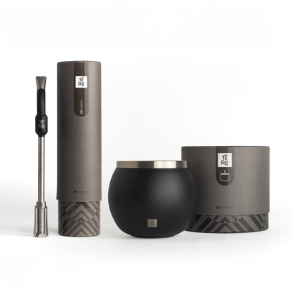 Mate Bubble + Tero Bombilla Pro (Total Black)